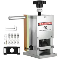 Happyment Kabelabisoliermaschine – Elektrisch und Manuell – Drahthautentferner – Kabelpeller – Striptang – Aus Eisen und Kupfer – Professionelle Abisoliermaschine