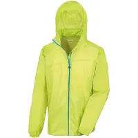 Result - Jacke Zum Falten für Herren LT525 (3XL) (Limone/Königsblau)