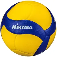 MIKASA - PolyurethanVolleyball Logo PP477 (5) (Blau/Gelb)