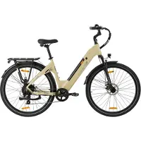 TTGO C3 SE E-Bike 28" Aluminiumlegierungsrahmen 36V18AH Akku Shimano 7-Gang-Schaltung 80KM-120KM Max. Reichweite Gelb