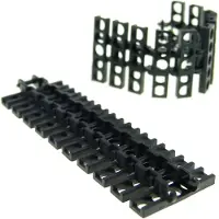 LEGO 20x Technic Kettenglieder 1,5x3x1 schwarz Panzer Kette Glied 15379 3873