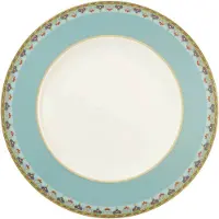 Villeroy & Boch Speiseteller "Speiseteller Samarkand Aquamarin ø 27,7 cm bunt", bunt, L:27,7cm, Speiseteller, Speiseteller