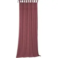Wirth Vorhang "Wiessee" Gr. 2, rosa, B:150cm H:145cm, Jacquard, Baumwolle, Leinen, Modal, Gardinen, Vorhang
