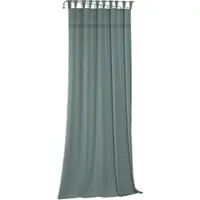 Wirth Vorhang "Wiessee" Gr. 3, grün, B:150cm H:175cm, Jacquard, Baumwolle, Leinen, Modal, Gardinen, Vorhang