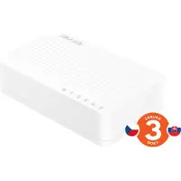 Tenda 5-Port Fast Ethernet Switch Unmanaged White