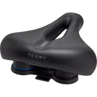 Terry Fisio Anatomica Flex Gel Sattel Schwarz 220 mm Schwarz 220 mm