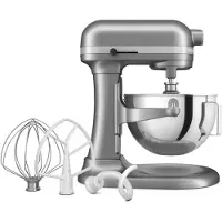 KitchenAid Küchenmaschine 5,2L Schüsselheber Soft Start 11Sstufen 5KSM55SXXECU