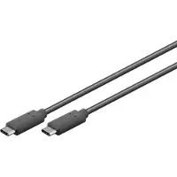 Microconnect USB3.2CC0.5, 0,5 m, USB C, USB C, USB 3.2 Gen 2x2, Schwarz