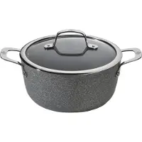 Ballarini 75002-828-0, 1,4 l, Rund, Grau, Aluminium, Titan, Edelstahl