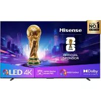 Hisense 100 '' E7Q PRO | Hi-QLED Smart TV 4K 144 Hz, 2,54 m (100"), 3840 x 2160 Pixel, QLED, Smart-TV, WLAN, Schwarz