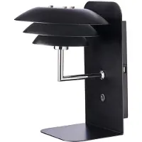 Dyberg Larsen DL20 USB Shelf Wandleuchte, schwarz