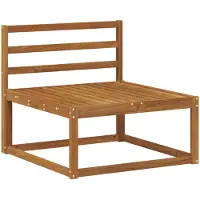 vidaXL Outdoor Mittelsofa Natur 79 x 83 x 73 cm