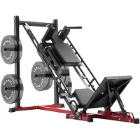 StarTech.com Verstellbare Beinpresse Hack-Squat-Kombimaschine - Unterkörpertraining bei 40°/ 45°/50° Neigungswinkel