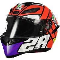 AGV K1 S Guevara E2206 Integralhelm Rot XS Rot XS