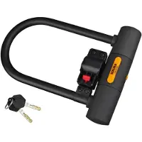 SEKURA Diebstahlsicheres Fahrrad Typ U, , Halter, 24,5 x 18 x 4 cm