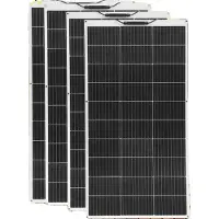 OEM Solarpanel, flexibles Design, hohe Effizienz, 4 Stück Solarpanel