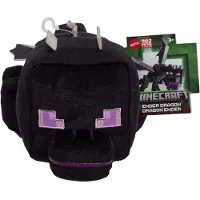 Mattel Minecraft Enderdrache Plüschfigur, ca. 20 cm große, weiche Puppe zum Sammeln, vom Videospiel inspiriert, Figur, 3 Jahr(e)
