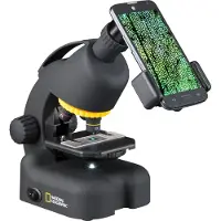 National Geographic Mikroskop 40-640x mit Smartphone Adapter
