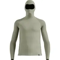 Odlo The Seamless Performance Wool Base Layer top With Facemask shadow (10876) S