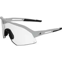 Alpina - Sonic HR M Varioflex S0-3 - Fahrradbrille weiß/grau