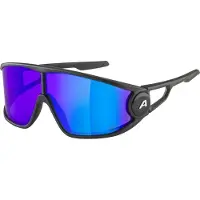 Alpina Legend Q-lite black matt mirror blue (31) one size