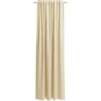 Neutex For You! Vorhang nach Maß NEUTEX FOR YOU "VELVETDREAM", beige (hellbeige), B:137cm H:165cm, Jacquard, Obermaterial: 100% Polyester, Gardinen nach Maß, Vorhang nach Maß, Uni Blackout mit samtiger Oberfläche