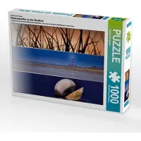 CALVENDO Ein Motiv aus dem Kalender Küstenstreifen an der Nordsee 1000 Teile Puzzle quer 640x480mm, Bergmann Kathleen; 7290093