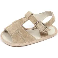 Aba E1240 beige Wildlederschuh Kindersandale