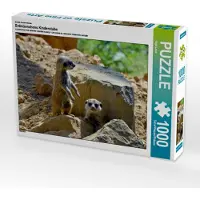 CALVENDO Ein Motiv aus dem Kalender Erdmännchens Kinderstube 1000 Teile Puzzle quer 640x480mm, Laue Ingo; 7279800