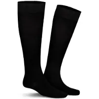 Kunert Kniestrümpfe "RICHARD", Herren, Gr. 39-42, schwarz, Obermaterial: 98% Baumwolle, 2% Elasthan, normal, Socken Kniestrümpfe, druckfreier Komfortbund