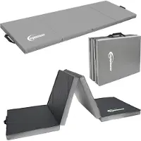 Eyepower Klappbare Turnmatte 180x60x5 cm Gymnastikmatte Weichboden Kinder Turnen Zuhause