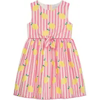 DANAMADE Kleid in Rosa/ Weiß/ Gelb - 146