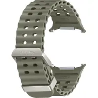 Samsung Marine Band ET-SNL70 für die Galaxy Watch Ultra, Band, Smartwatch, Grün, , Galaxy Watch Ultra, Silber