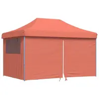 Syfax Partyzelt 292 x 440 x 315 cm Terrakotta Oxford-Stoff