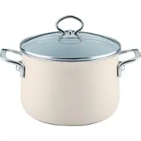 Riess 0703-011, 4 l, Weiß, Stahl, Emaille, Keramik, Gas, Induktion, Edelstahl