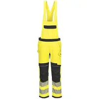 Portwest Trägerkleid Hv Modaflame Pw3 - Größe L - Gelb/schwarz -