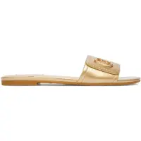 Liu Jo für Damen. SA6127EX02904178 Sandalen Sandy03 gold (39), Wohnung, 1 bis 3 cm, Keine, Lässig