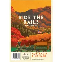 Capstone Games Iron Rail 2 Ride the Rails Australia and Canada - Brettspiel - ENG Edition