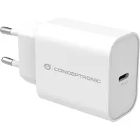 Conceptronic ALTHEA07W 1-Port 20W USB-C PD-Ladegerät, Drinnen, AC, 5 V, Weiß