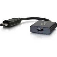 C2G 4k displayport auf hdmi aktiver adapter converter - schwarz, DisplayPort, HDMI, Stecker, Buchse, 4096 x 2160 Pixel, Schwarz