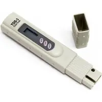 Naturewater TDS Messgerät digital, Leitfähigkeit Tester der Mineralisierung in ppm, Microsiemens Gerät für Umkehrosmose, Trinkwasser, Leitungswasser