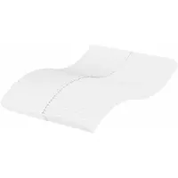 Syfax Schaumstoffmatratze Weiß 140x210 cm Härtegrad H2 H3