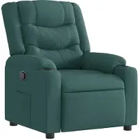 Syfax Sessel dkd-home-decor Relax Dunkelgrün Stoff 77 x 93 x 99 cm