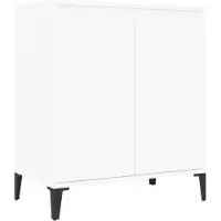 Syfax Sideboard Weiß 60x35x70 cm Holzwerkstoff