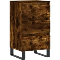 Syfax Sideboard Räuchereiche 40x35x70 cm Holzwerkstoff