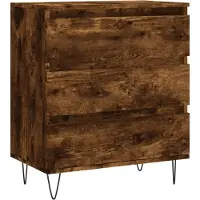 Syfax Sideboard Räuchereiche 60x35x70 cm Holzwerkstoff