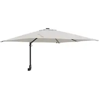 Syfax Garten-Sonnenschirm Sand 248,5 x 247,5 x 160 cm