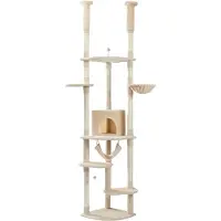 OEM Bodenhohe Katzenbaum, 5 Etagen, Robuste Konstruktion , AMT0119BG-HW