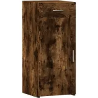 Syfax Sideboard Räuchereiche 40x42,5x93 cm Holzwerkstoff