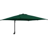 Syfax Garten-Sonnenschirm Grün 248,5 x 247,5 x 160 cm
